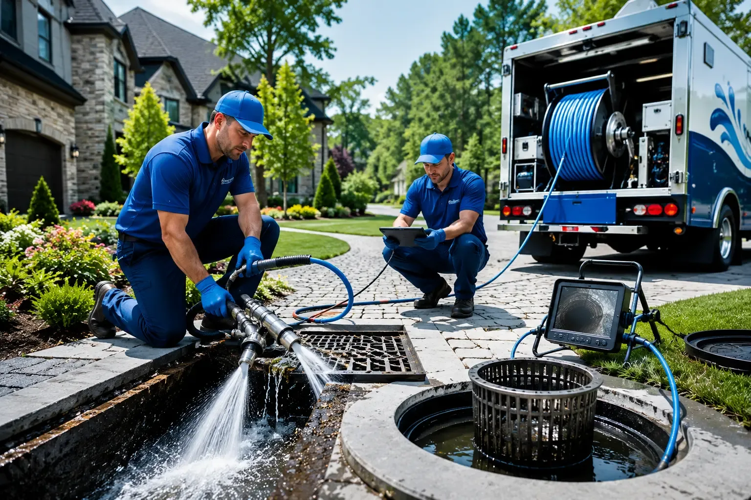 Local outdoor drain cleaning professionals in Cottage Grove, WI